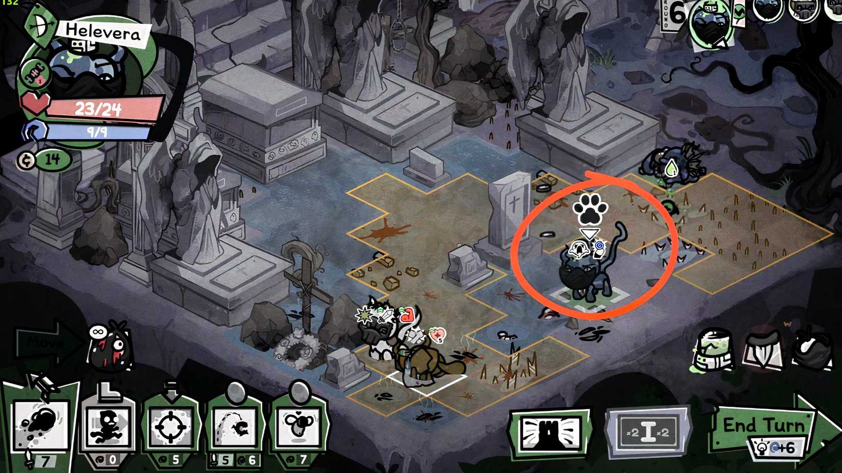 debbuk boss fight mewgenics 