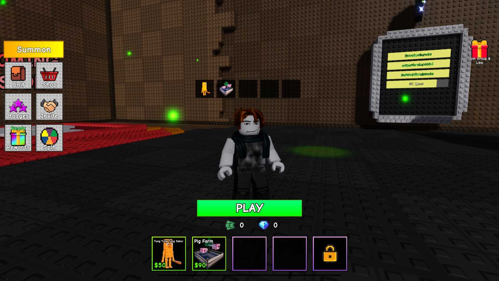 Defend your base from Brainrots players