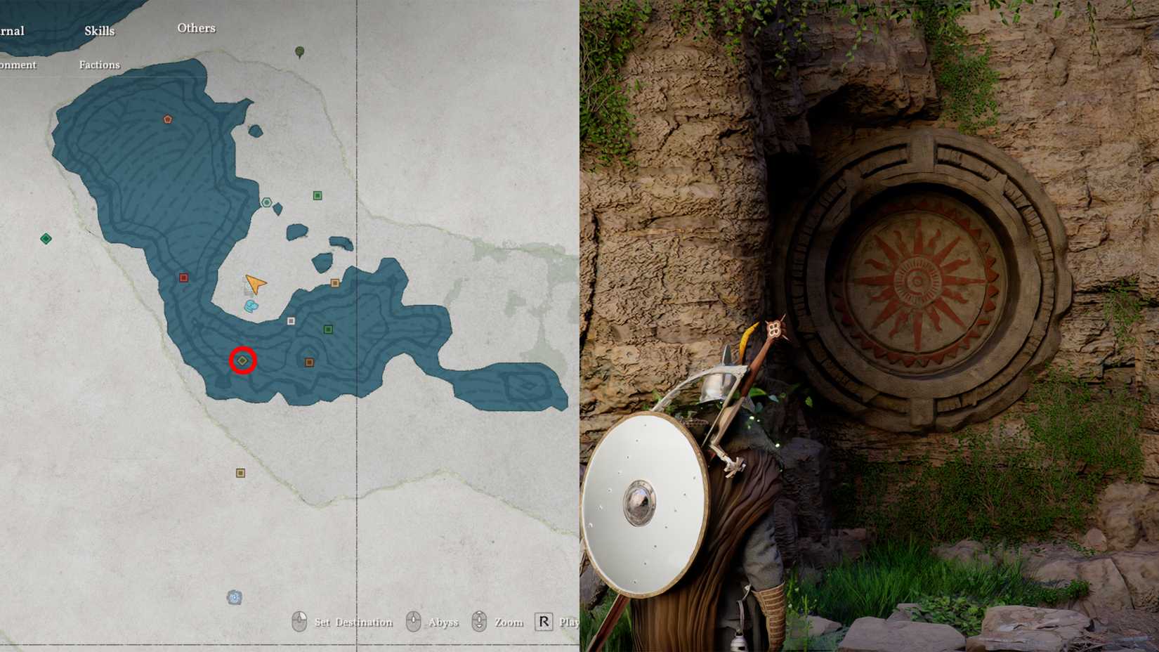 Desert Border Maze Plate Location 1 In Crimson Desert-2