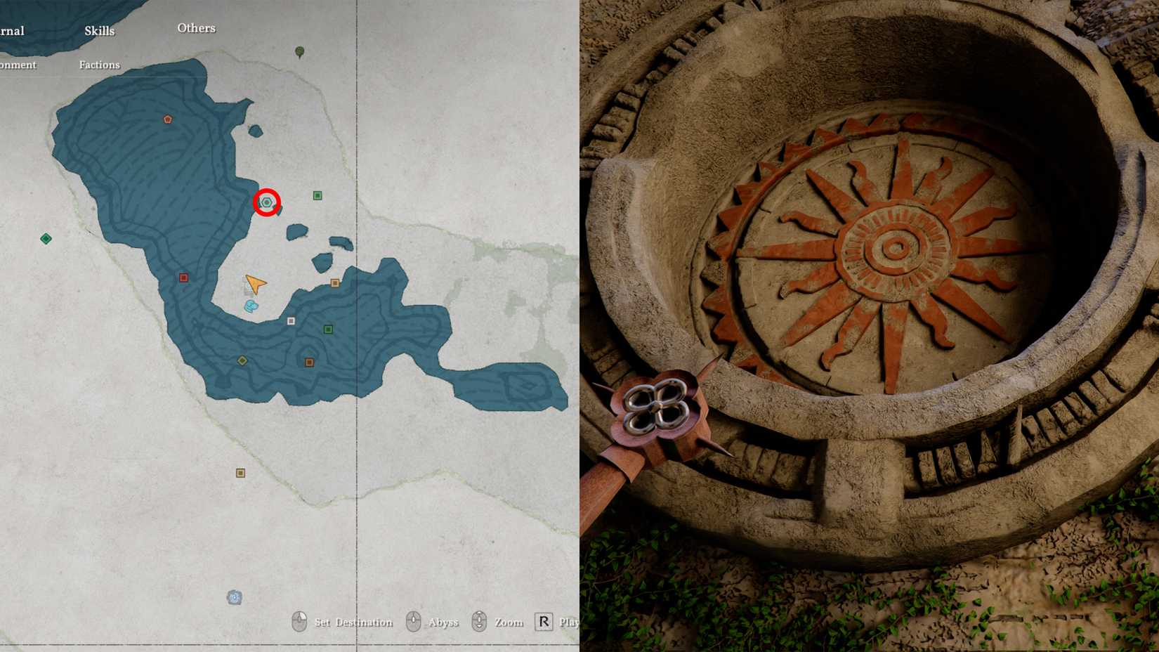 Desert Border Maze Plate Location 4 In Crimson Desert-2