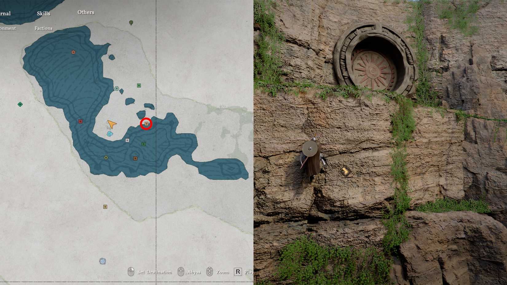 Desert Border Maze Plate Location 5 In Crimson Desert-2