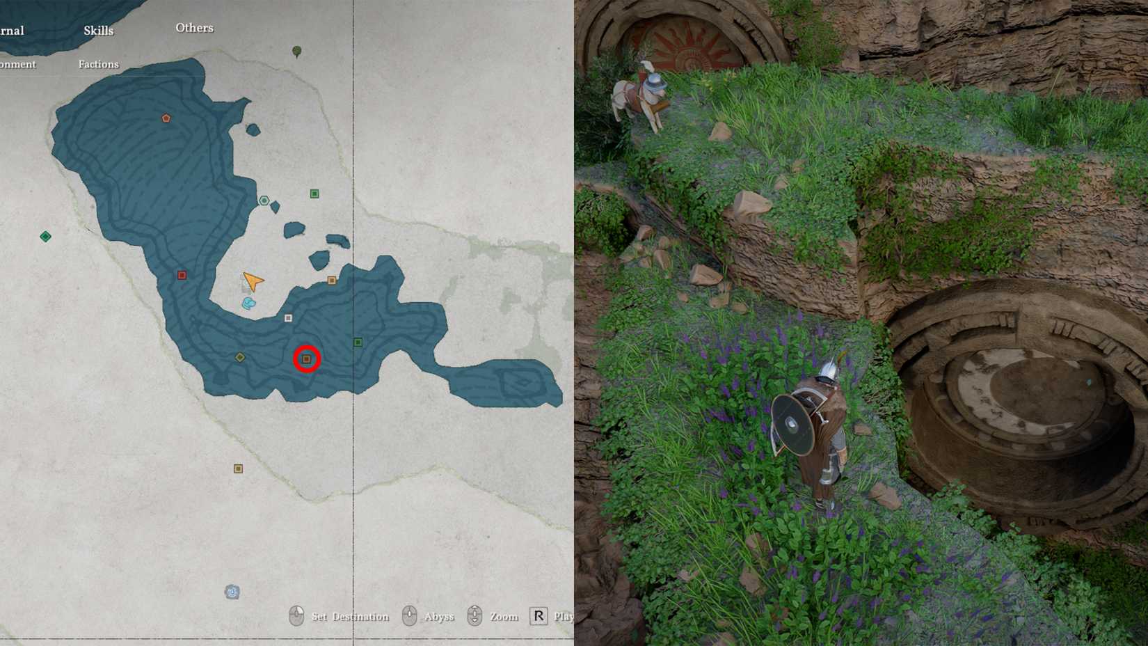 Desert Border Maze Plate Location 7 In Crimson Desert-2