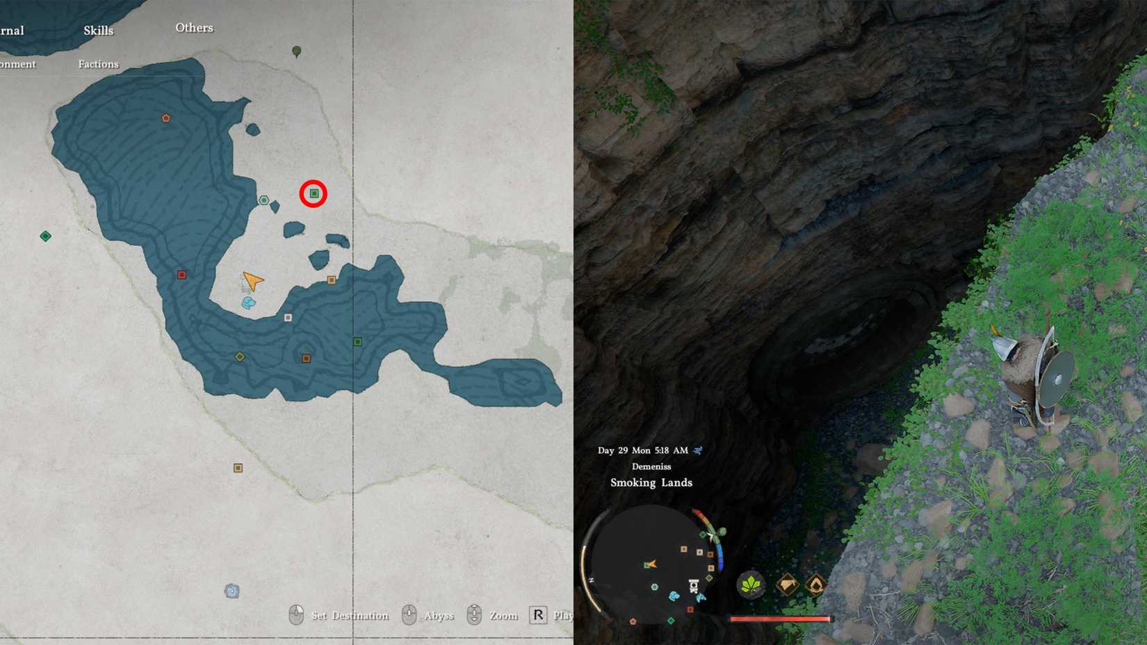 Desert Border Maze Plate Location 9 In Crimson Desert-2