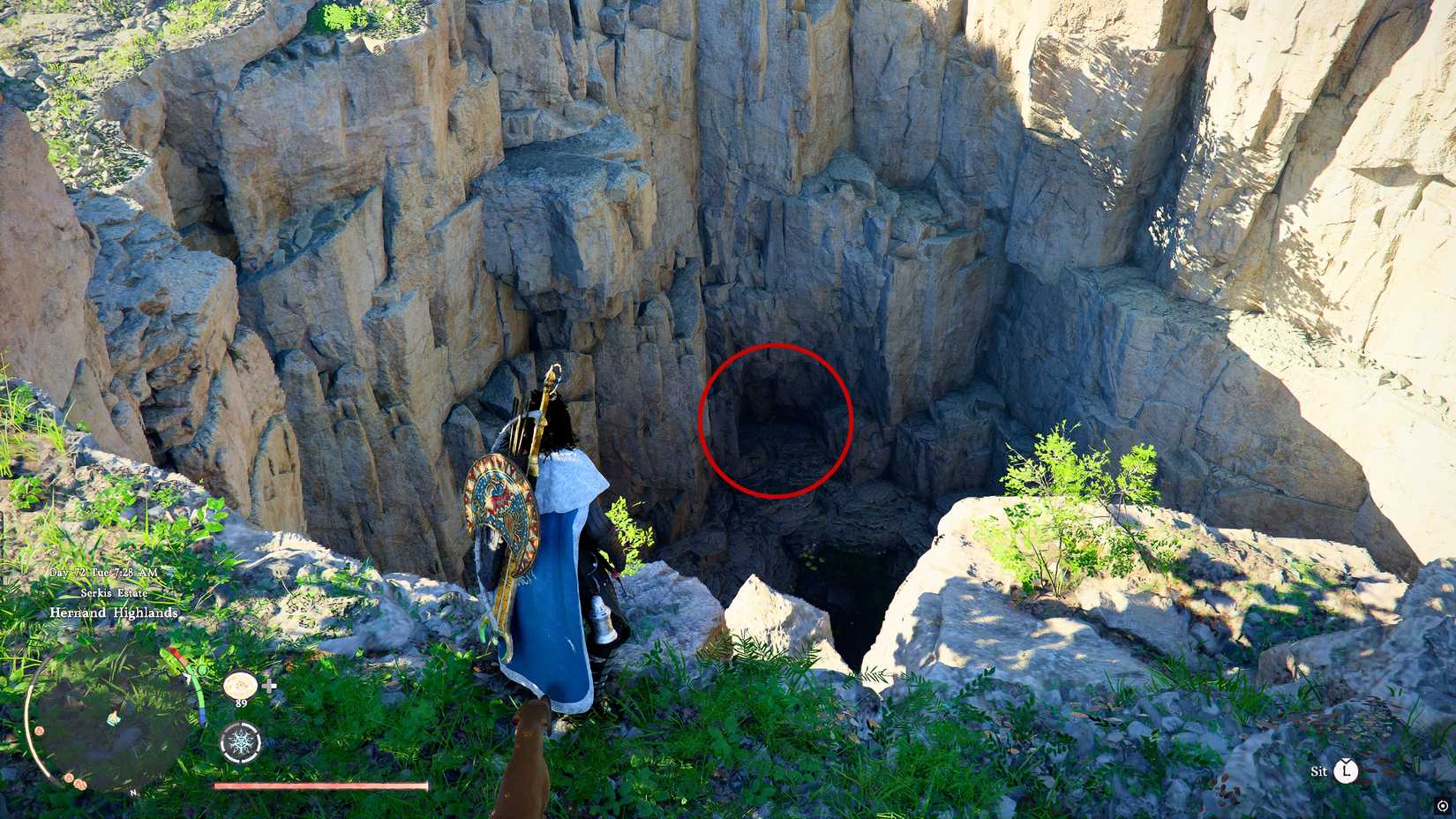 Diamond Cave Entrance in Crimson Desert