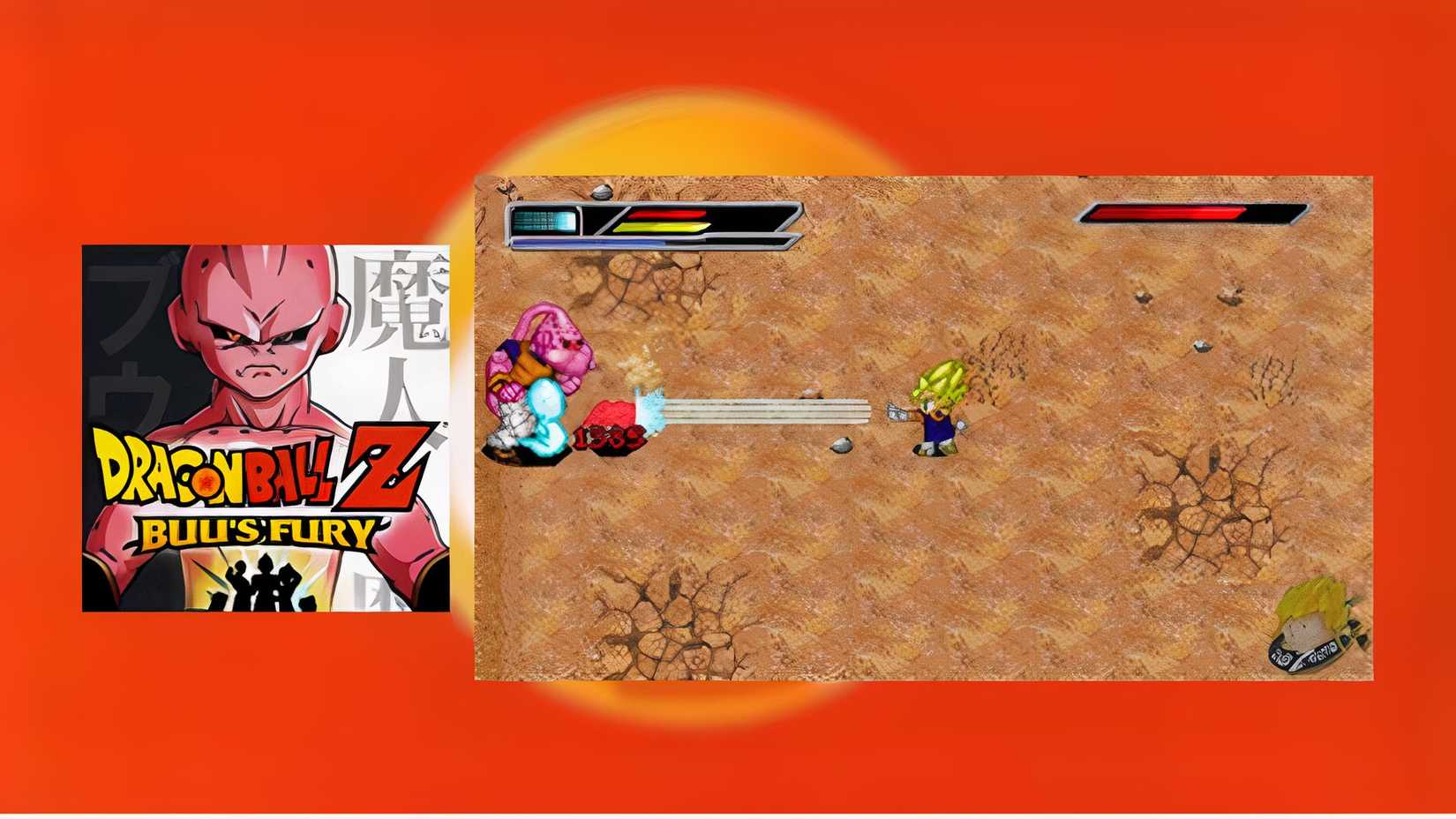 Footage from Dragon Ball Z Buu's Fury