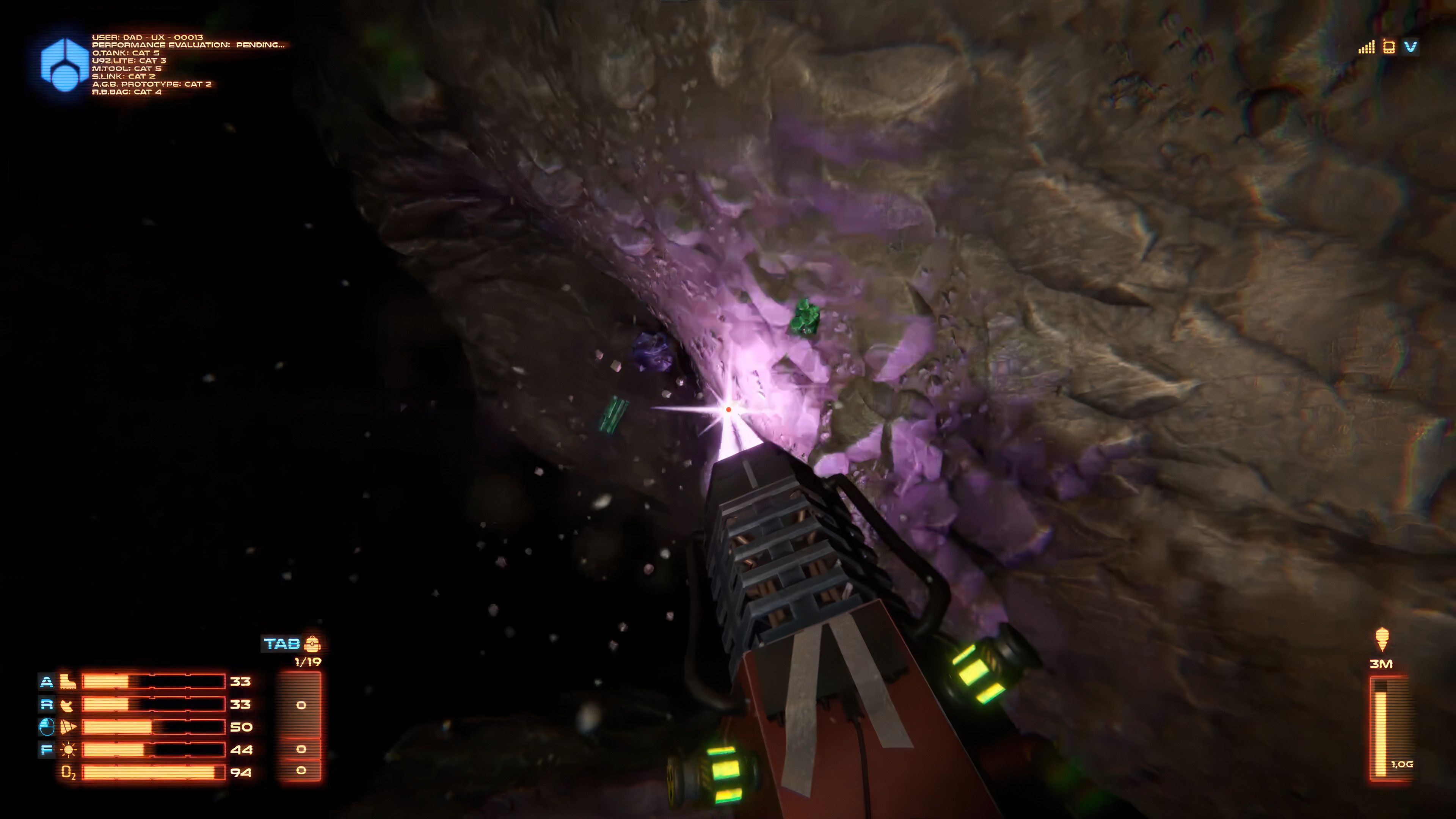 Lingkungan destruktif di game Drill and Delve