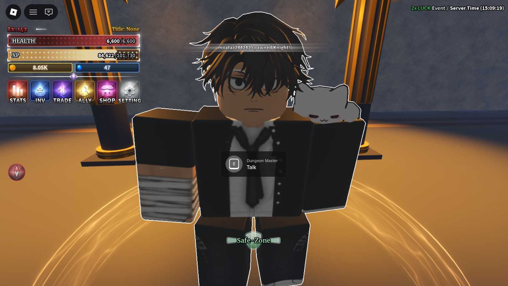 Sailor Piece Dungeon Master NPC