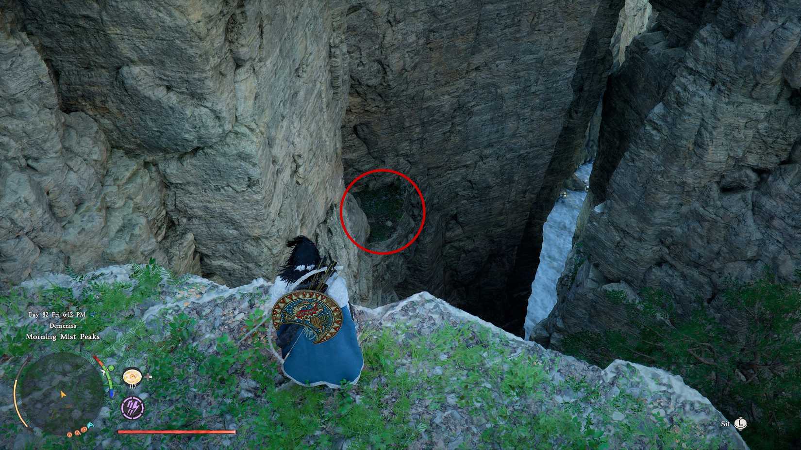 Platform tersembunyi untuk mendapatkan Eastern Witch's Fan di Crimson Desert