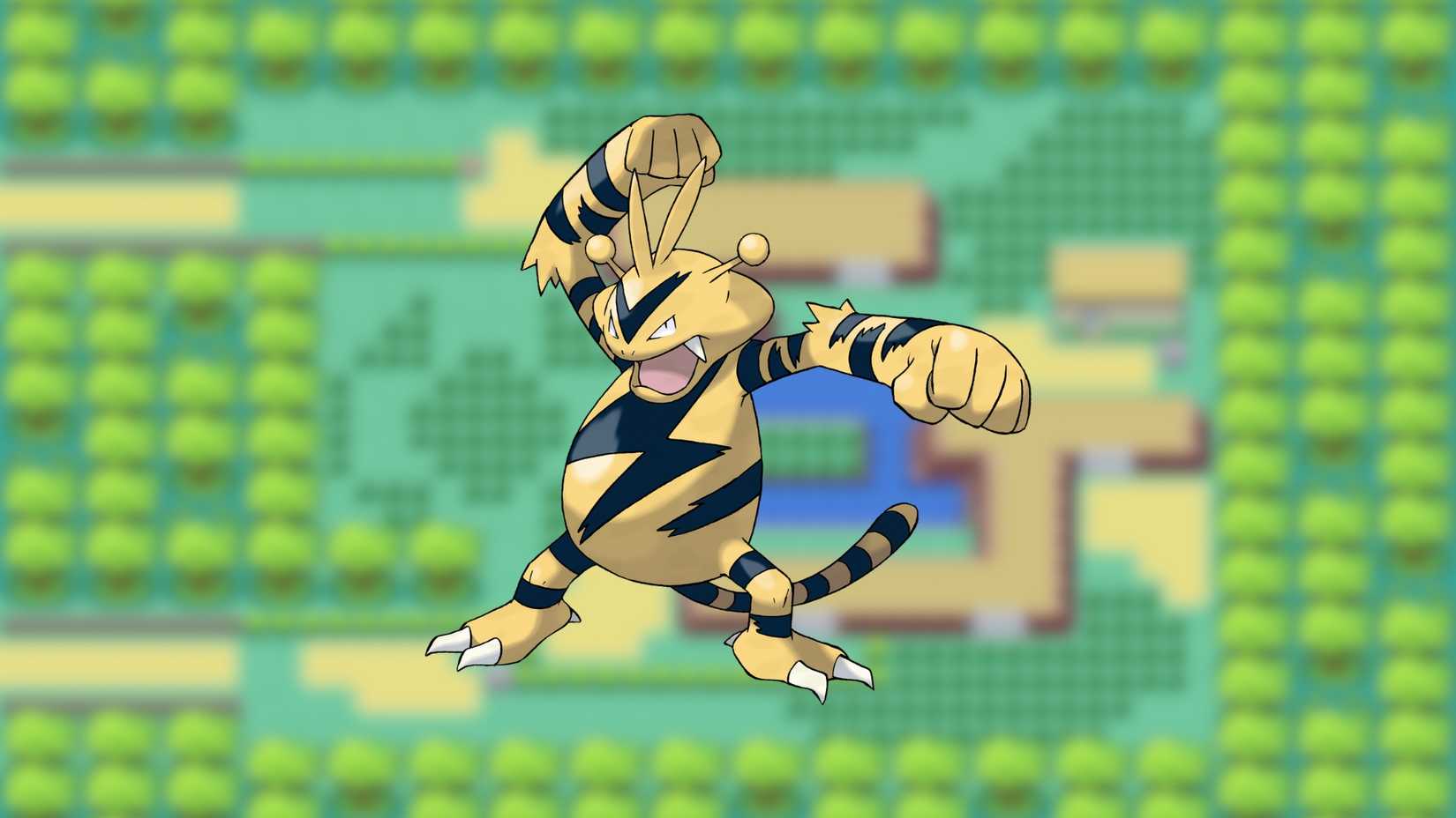 electabuzz in pokemon burnt leaf green