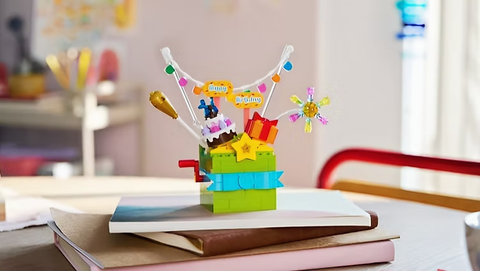 LEGO birthday celebration