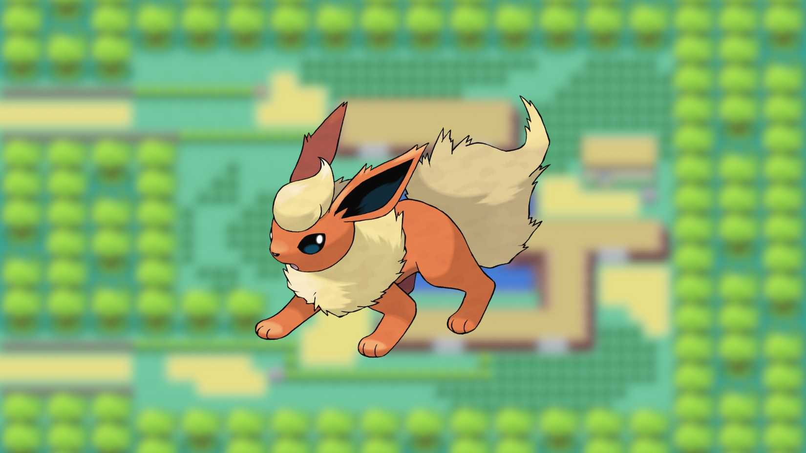 flareon pokemon firered and leafgreen