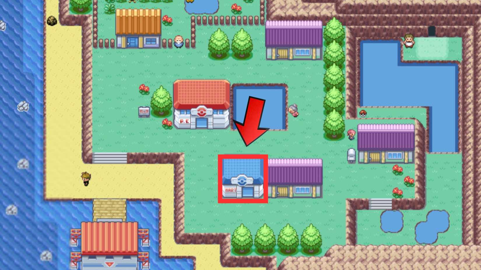 Four Island Pocket Mart Ultra Ball Pokemon Fire Red Leaf Green-1