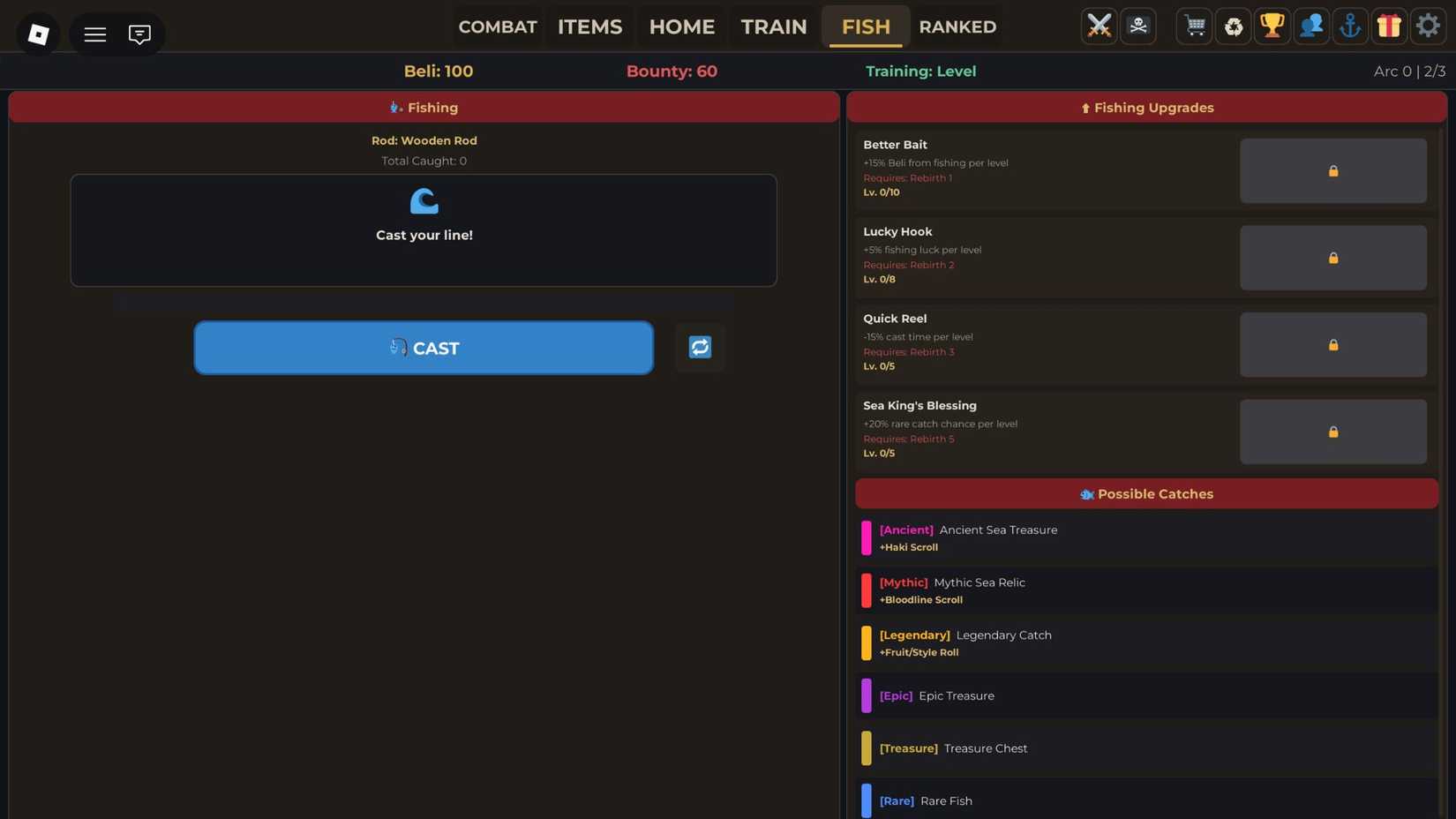 Fruit Piece Incremental fish tab