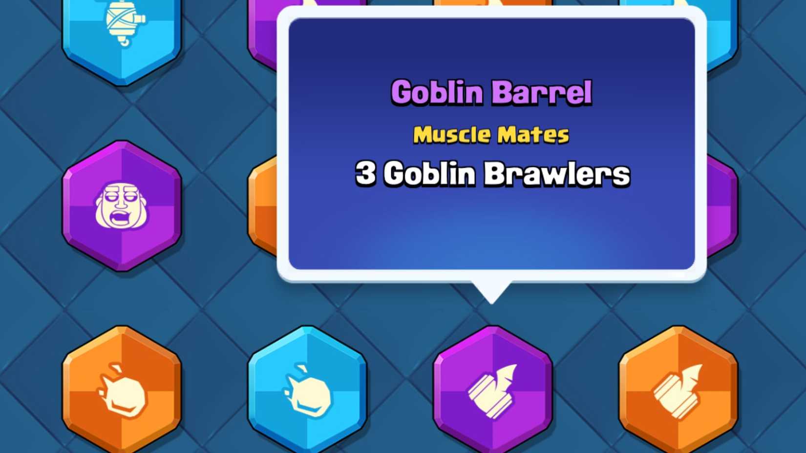 goblin barrel modifier clash royale