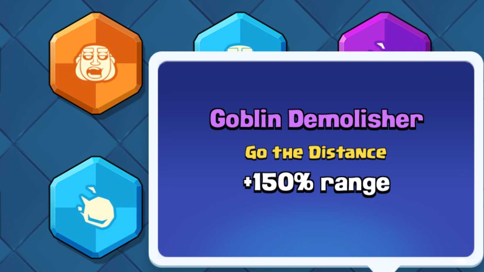 goblin demolisher modifier clash royale