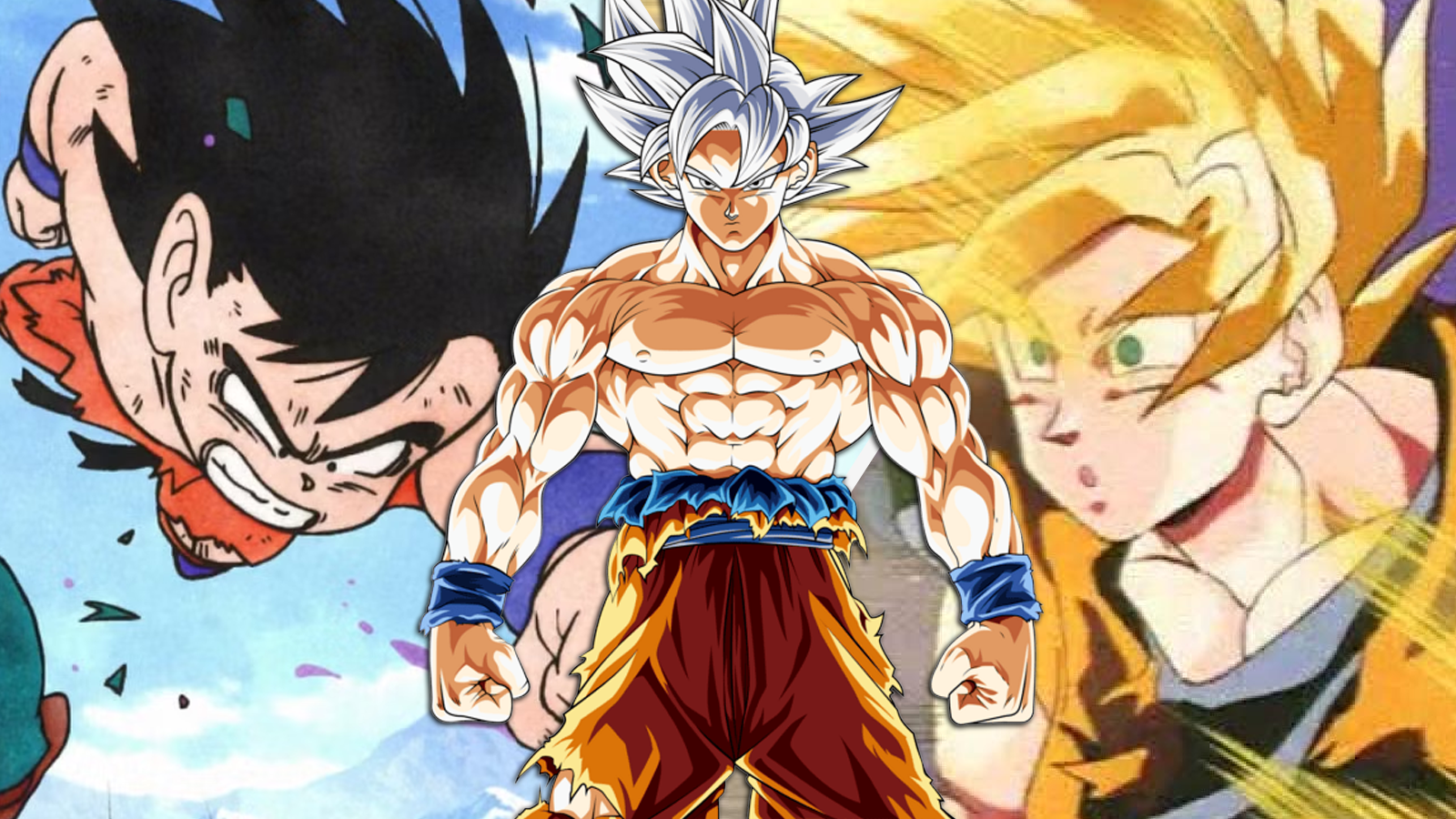 Goku kills King Piccolo, Ultra Instinct Goku kills Moro, and SSJ2 Goku kills Yakon