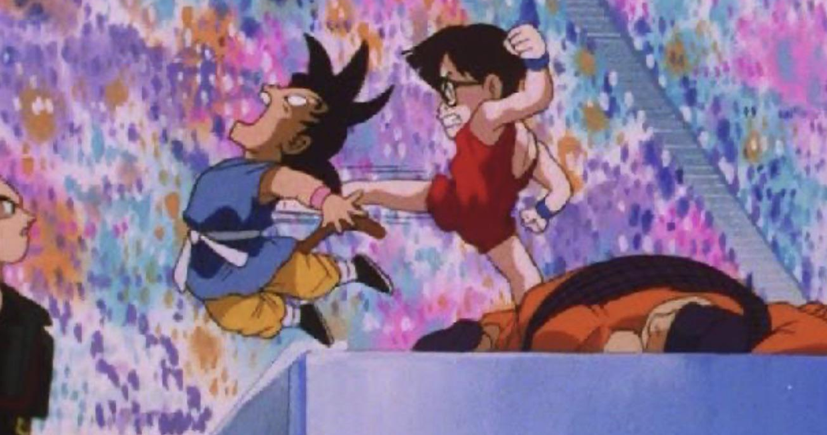 Goku vs Mugley i Dragon Ball GT