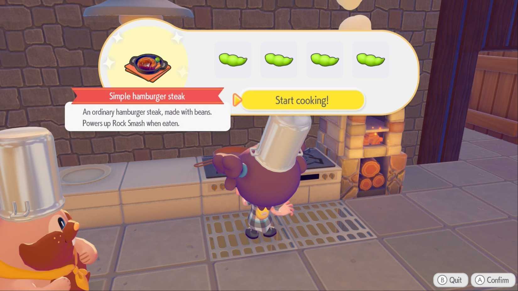 hamburger steak pokopia