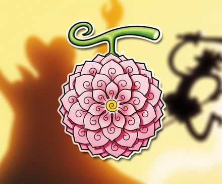 picture: hana hana no mi and blurred images of joy boy and nika.