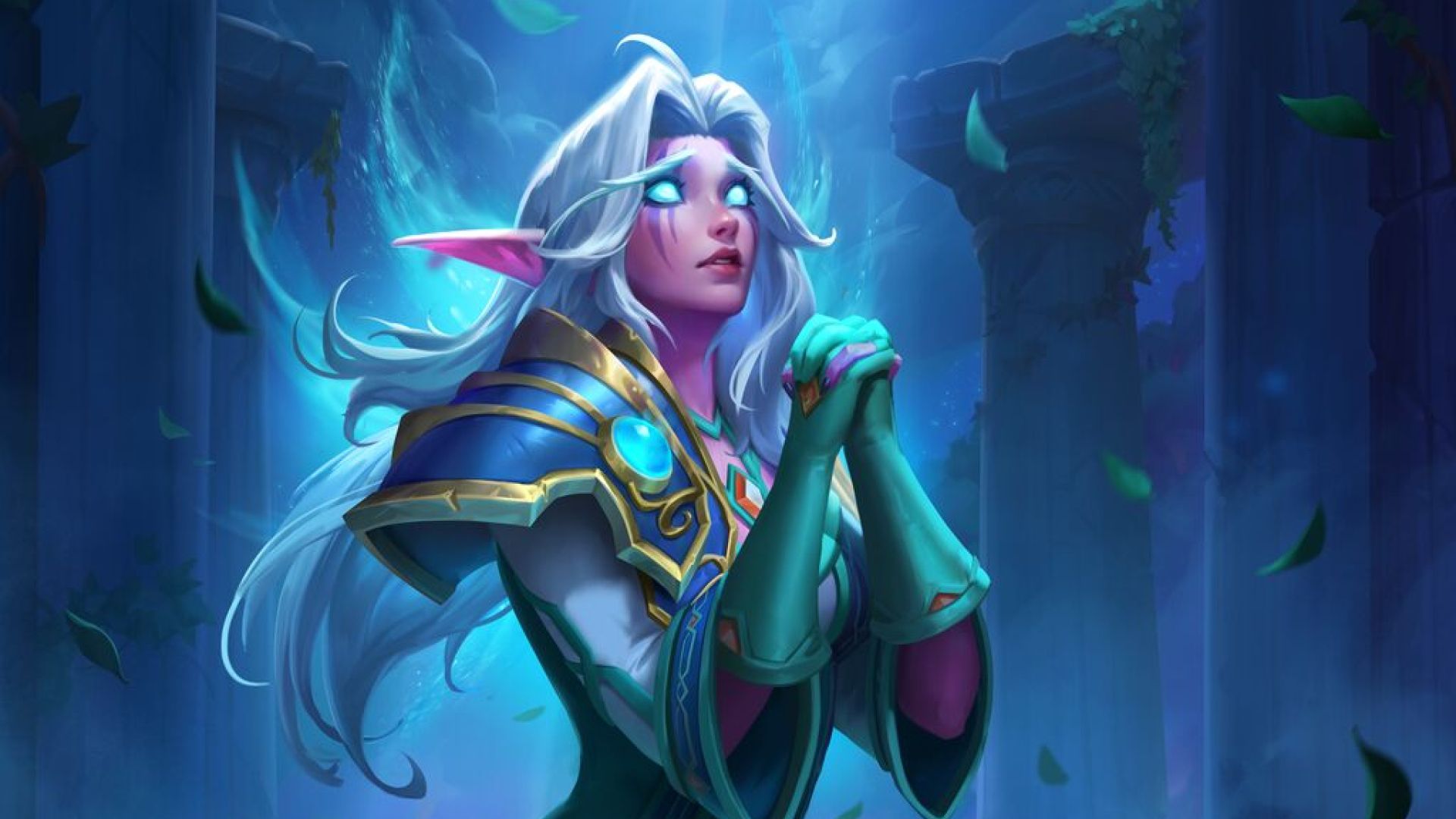 hearthstone kaldorei priestess night elf moon