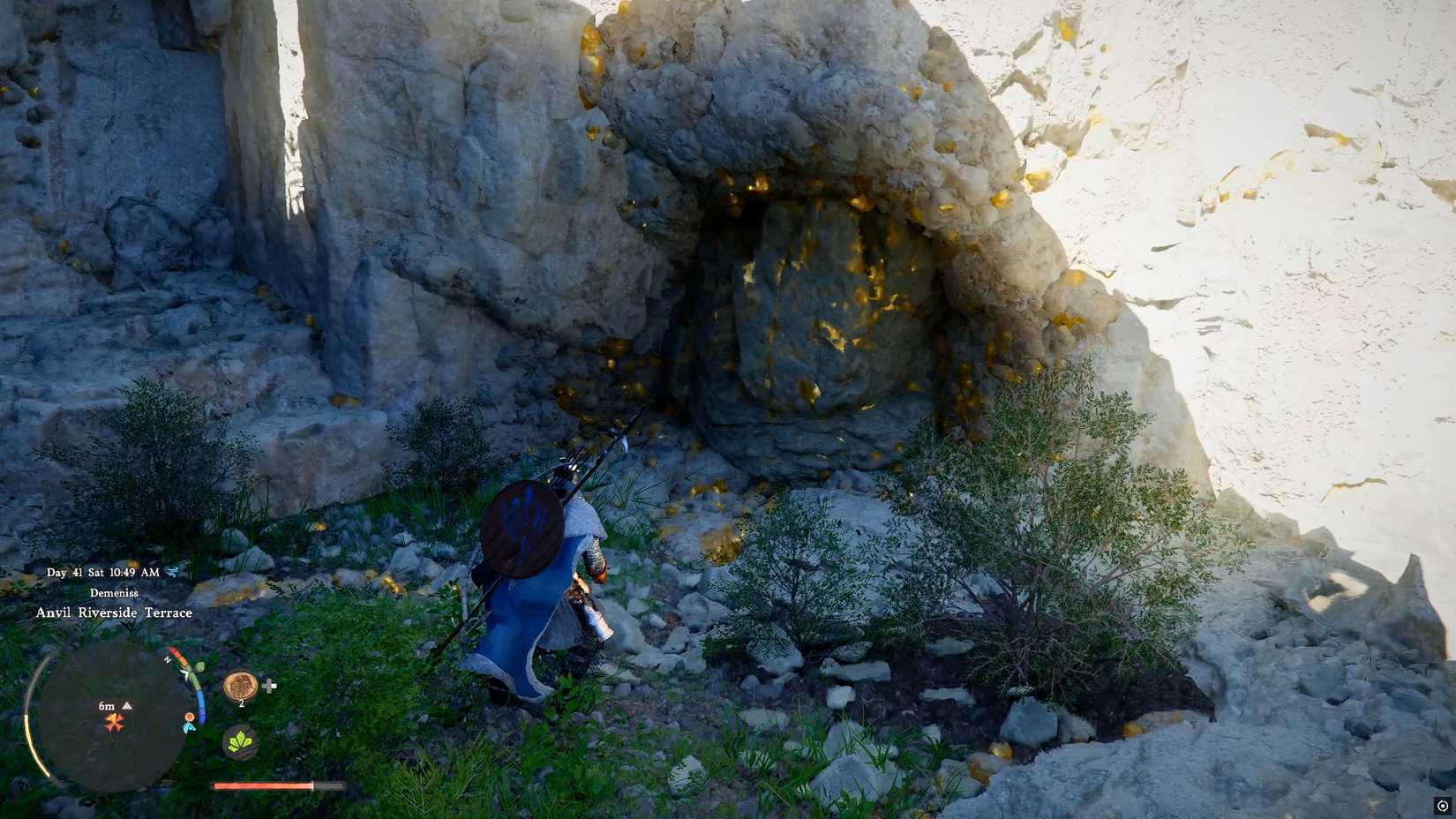 Hernand Golden Cave Entrance Crimson Desert