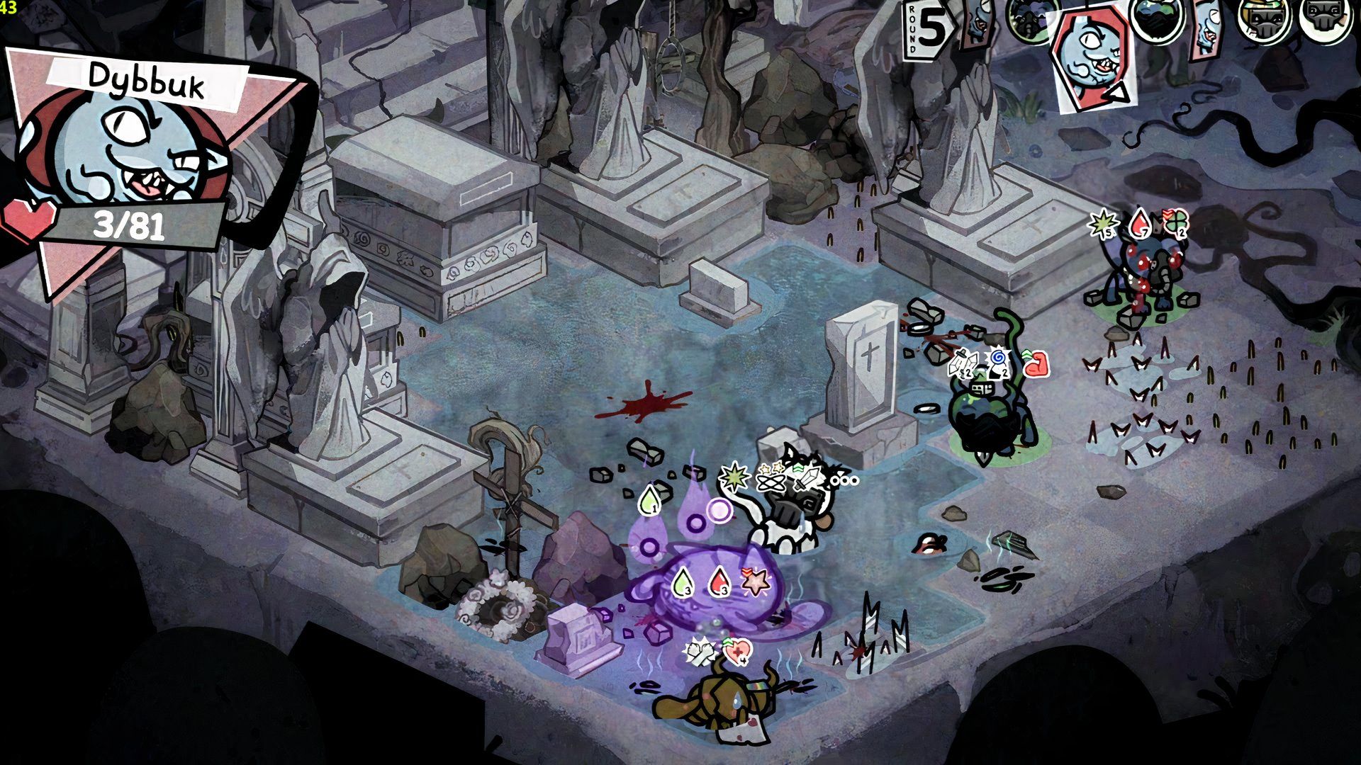 how to beat dybbuk in mewgenics