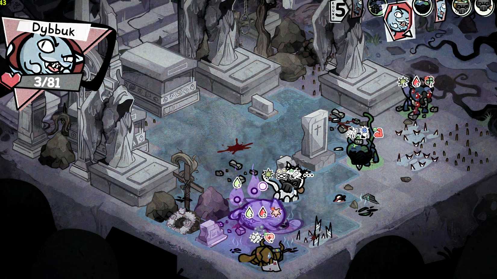 how to beat dybbuk in mewgenics 