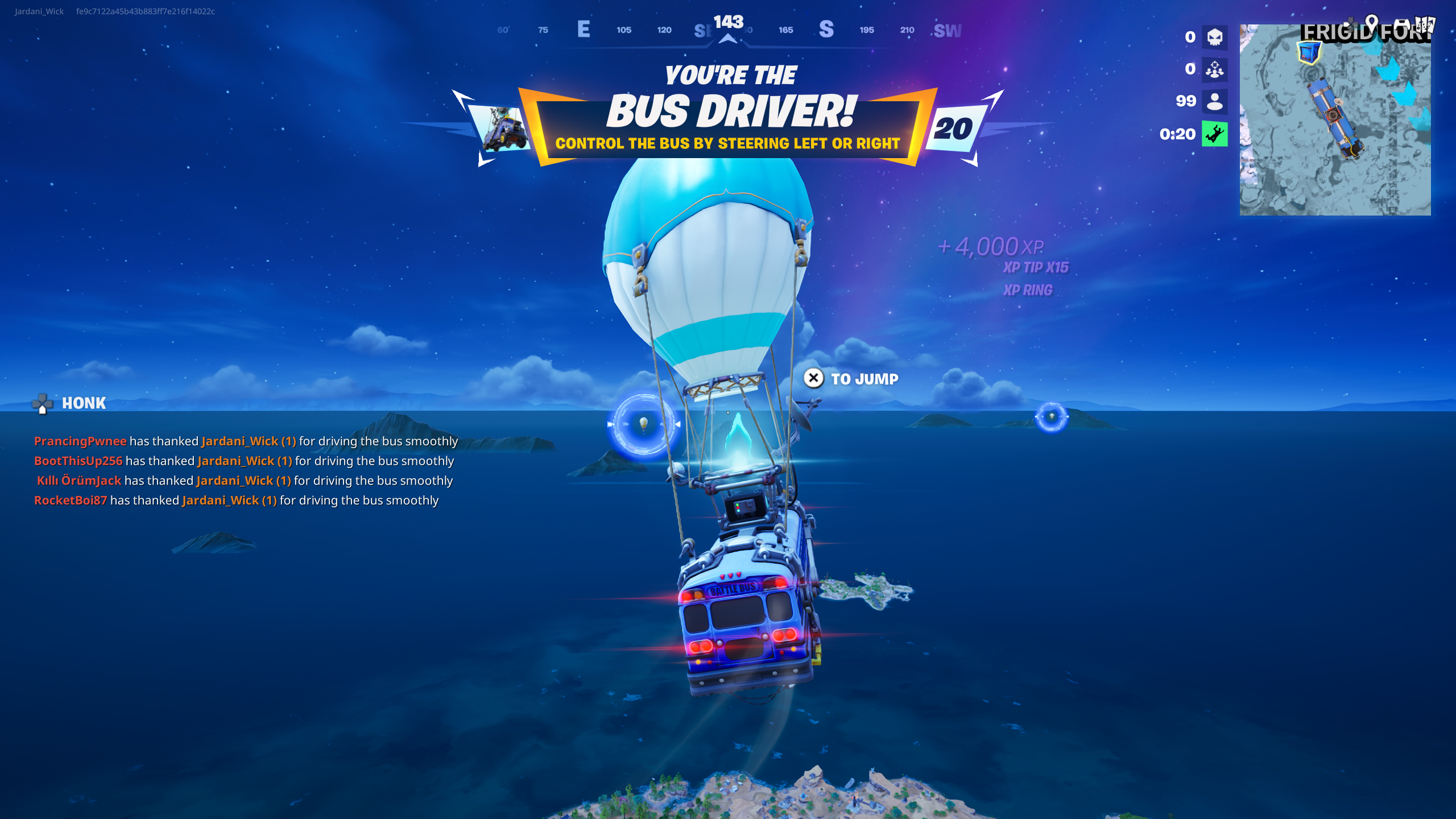 How to Drive the Battle Bus in Fortnite