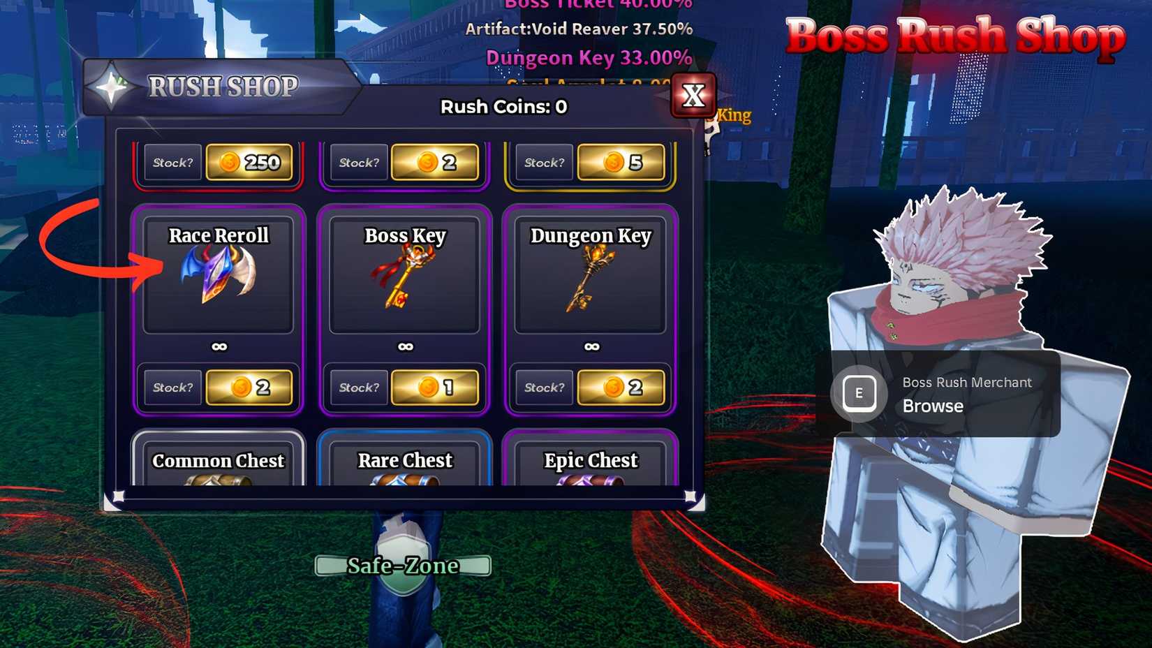 How To Get Race Rerolls In Roblox Sailor Piece