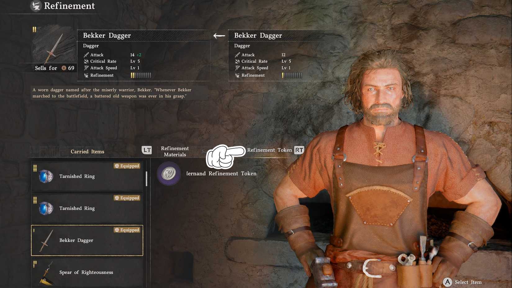 How to use Hernand Refinement Token in Crimson Desert