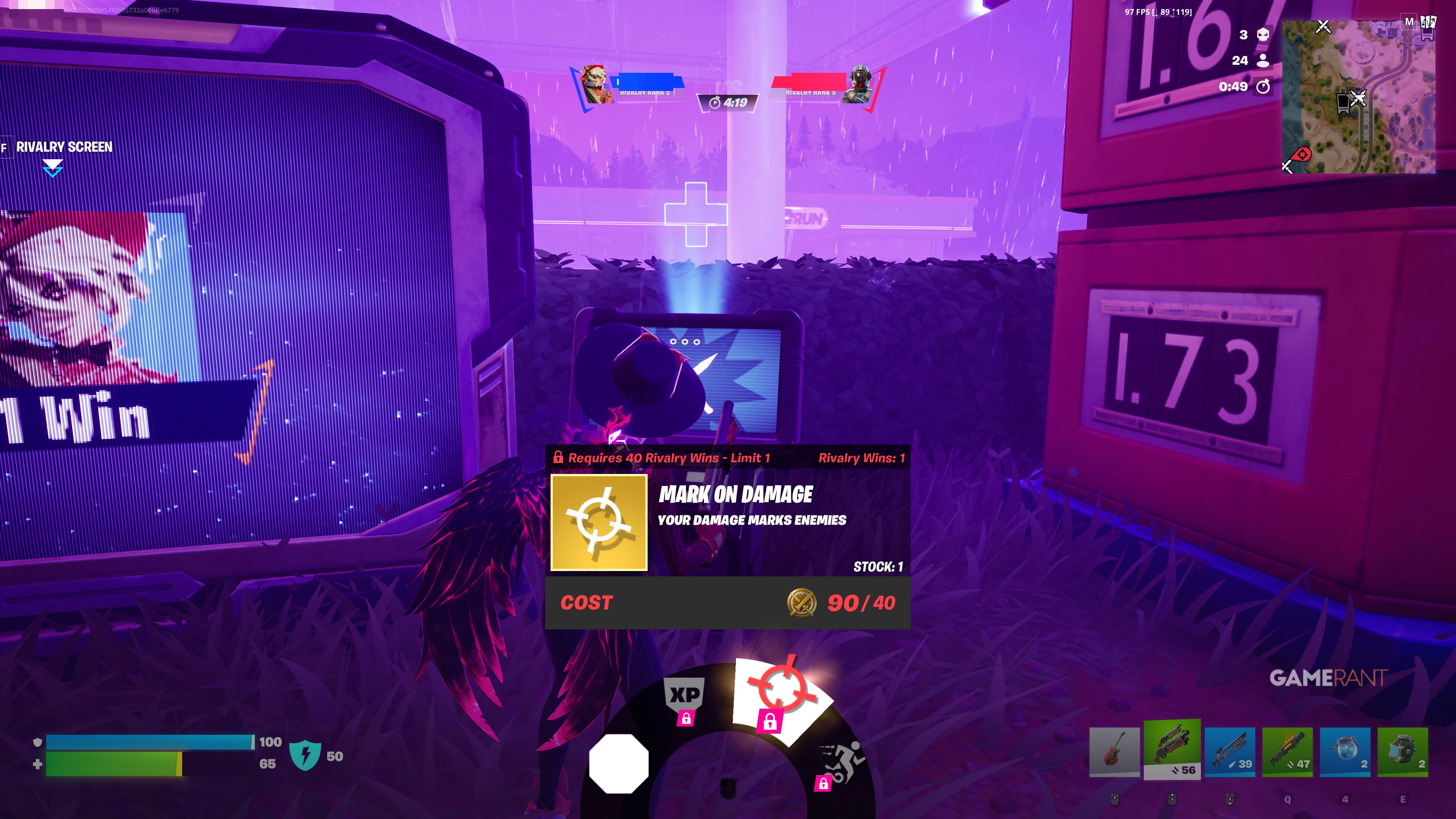 How to Complete a Rivalry & Spend Rivalry Credits in Fortnite