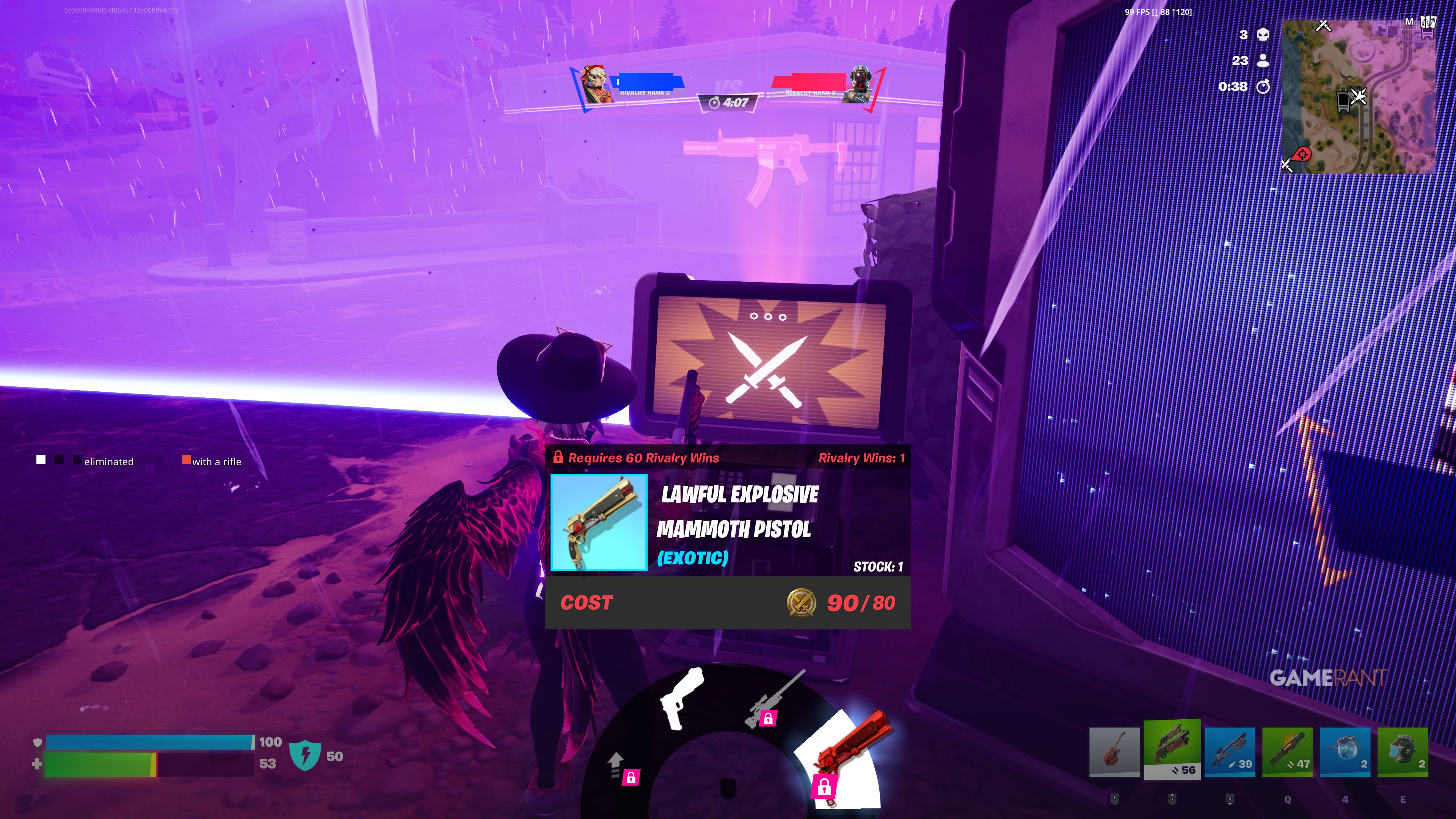 How to Complete a Rivalry & Spend Rivalry Credits in Fortnite