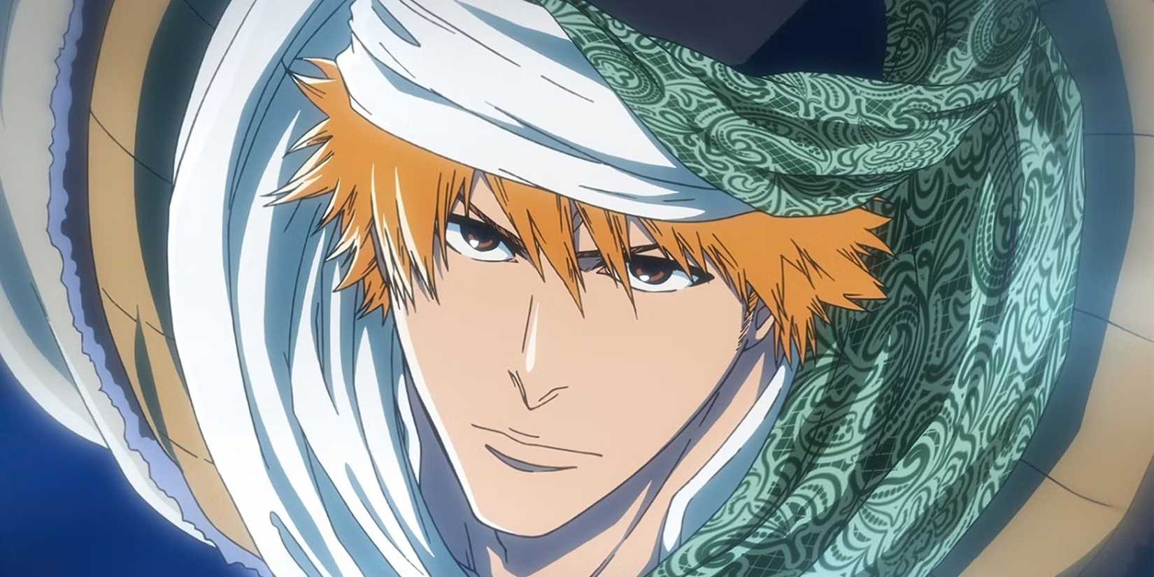 Ichigo Kurosaki is fighting with a hat on.
