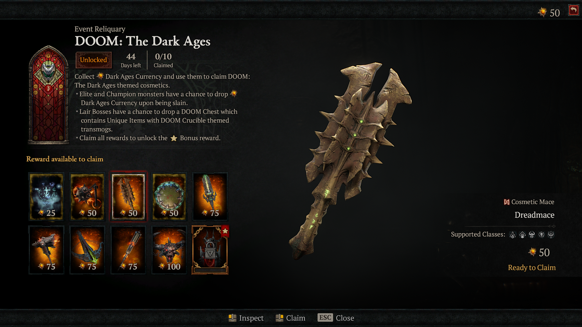 All Diablo 4 x Doom Collab Skins (& How to Get Them)