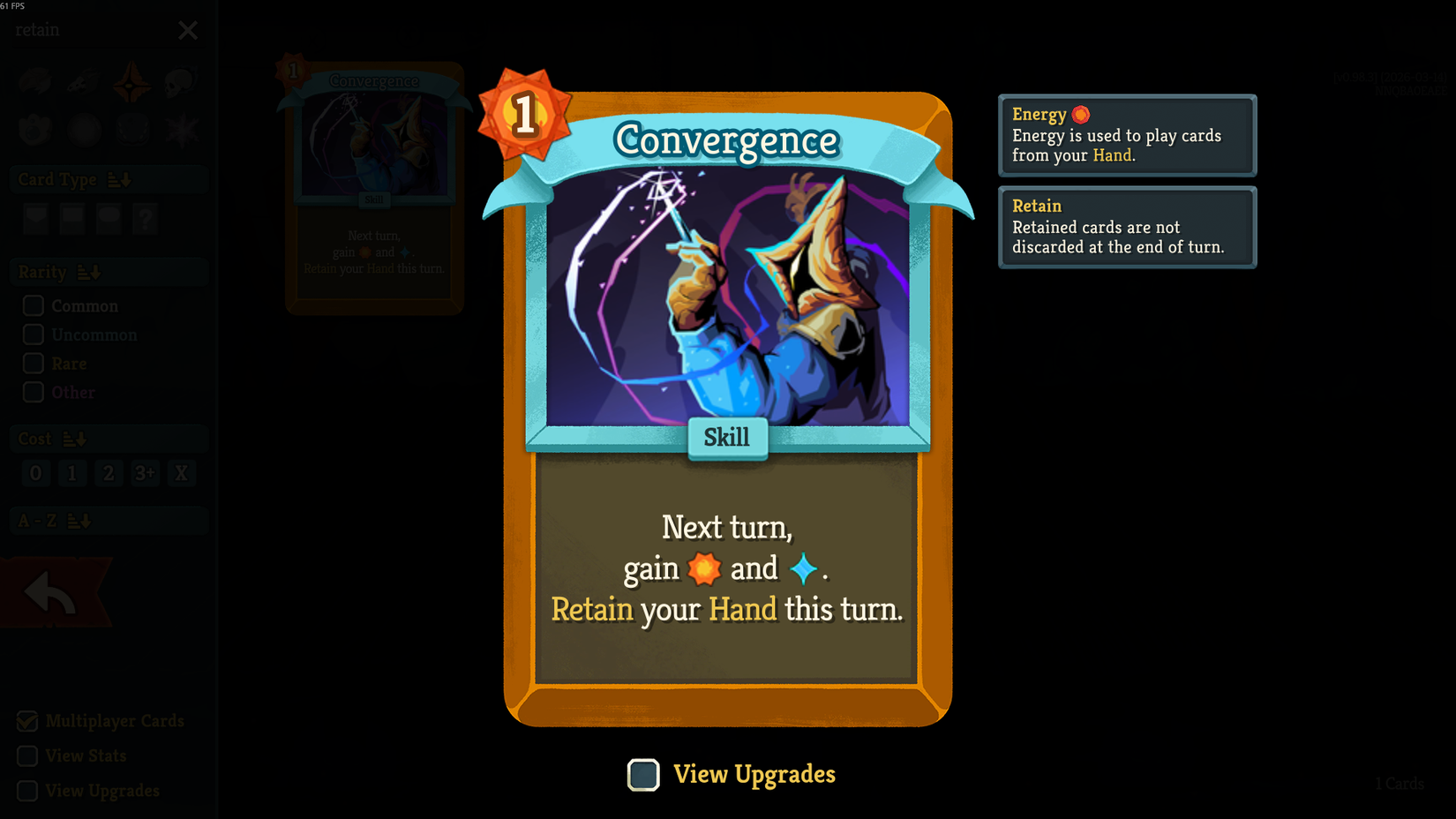 StS 2 Convergence card