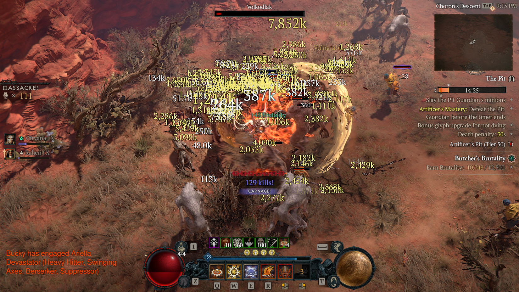 D4 Zeal Paladin in action