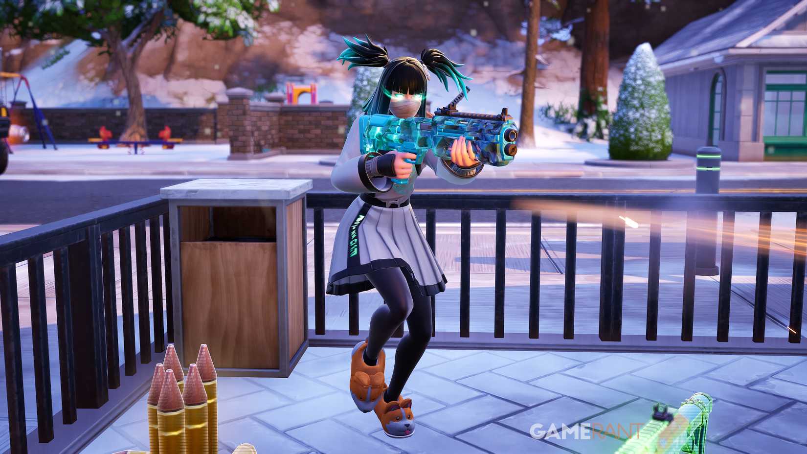 Iron Pump Shotgun in Fortnite Showdown