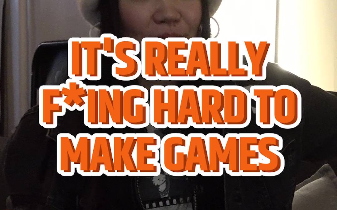 It's really f*cking hard to make video games.
