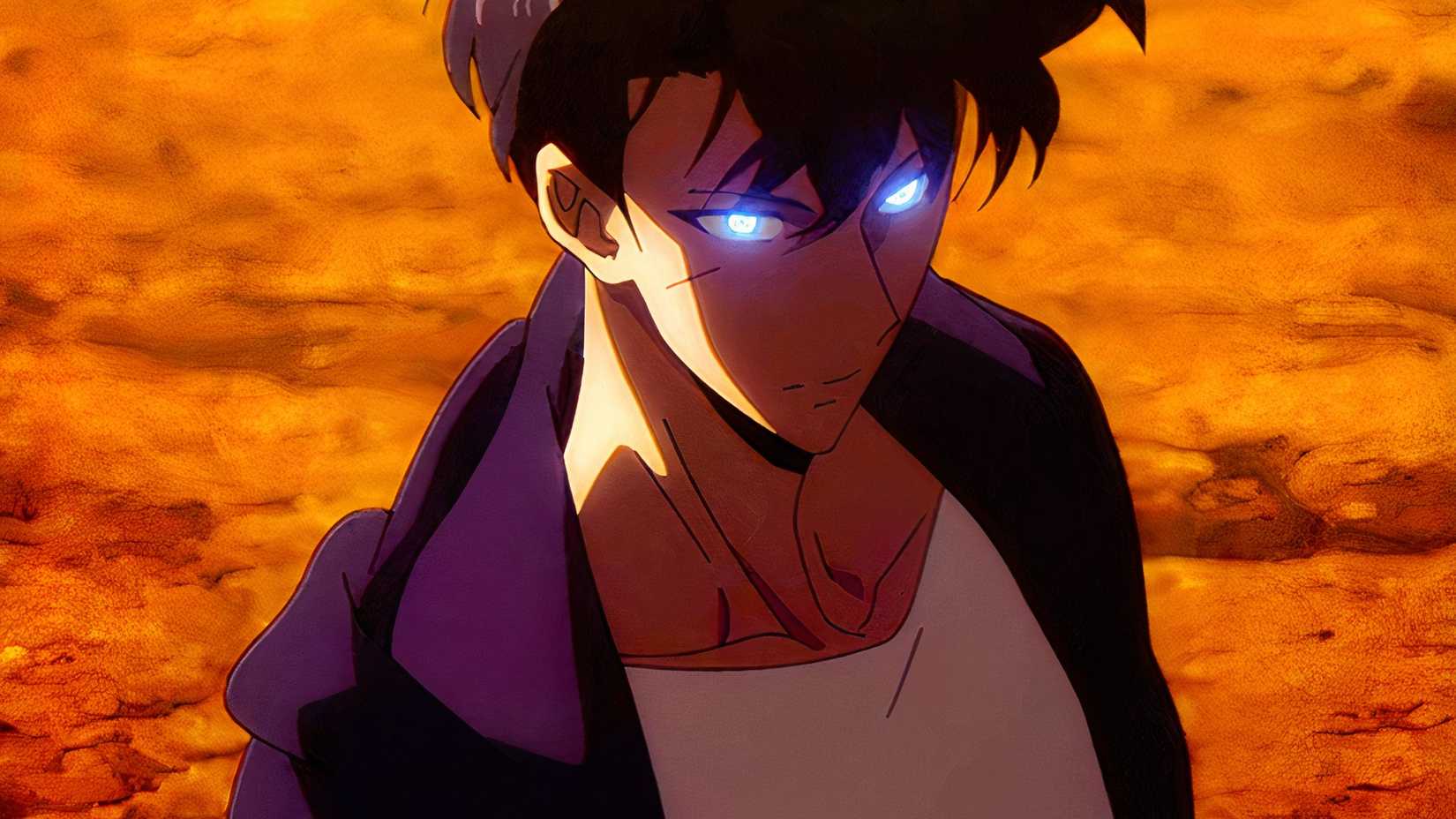 image: sung jinwoo in solo leveling