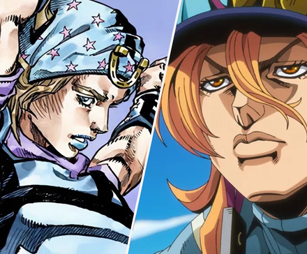 Johnny Joestar and Diego Brando