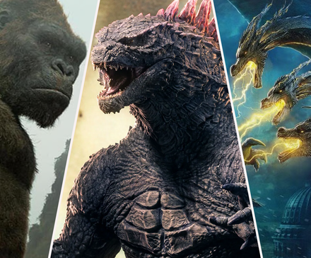 King Kong, Godzilla, and King Ghidorah