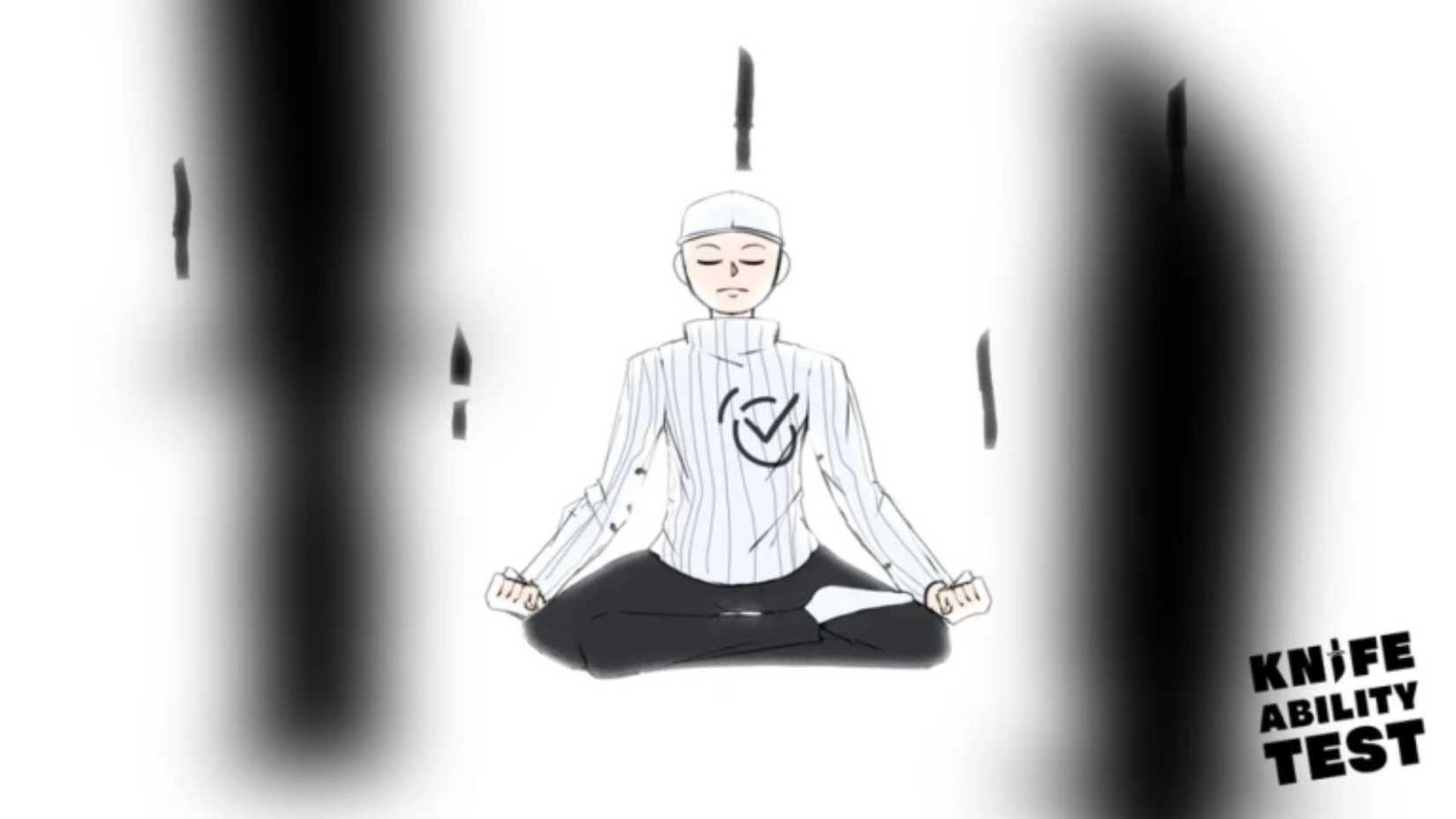 Knife Ability Test character