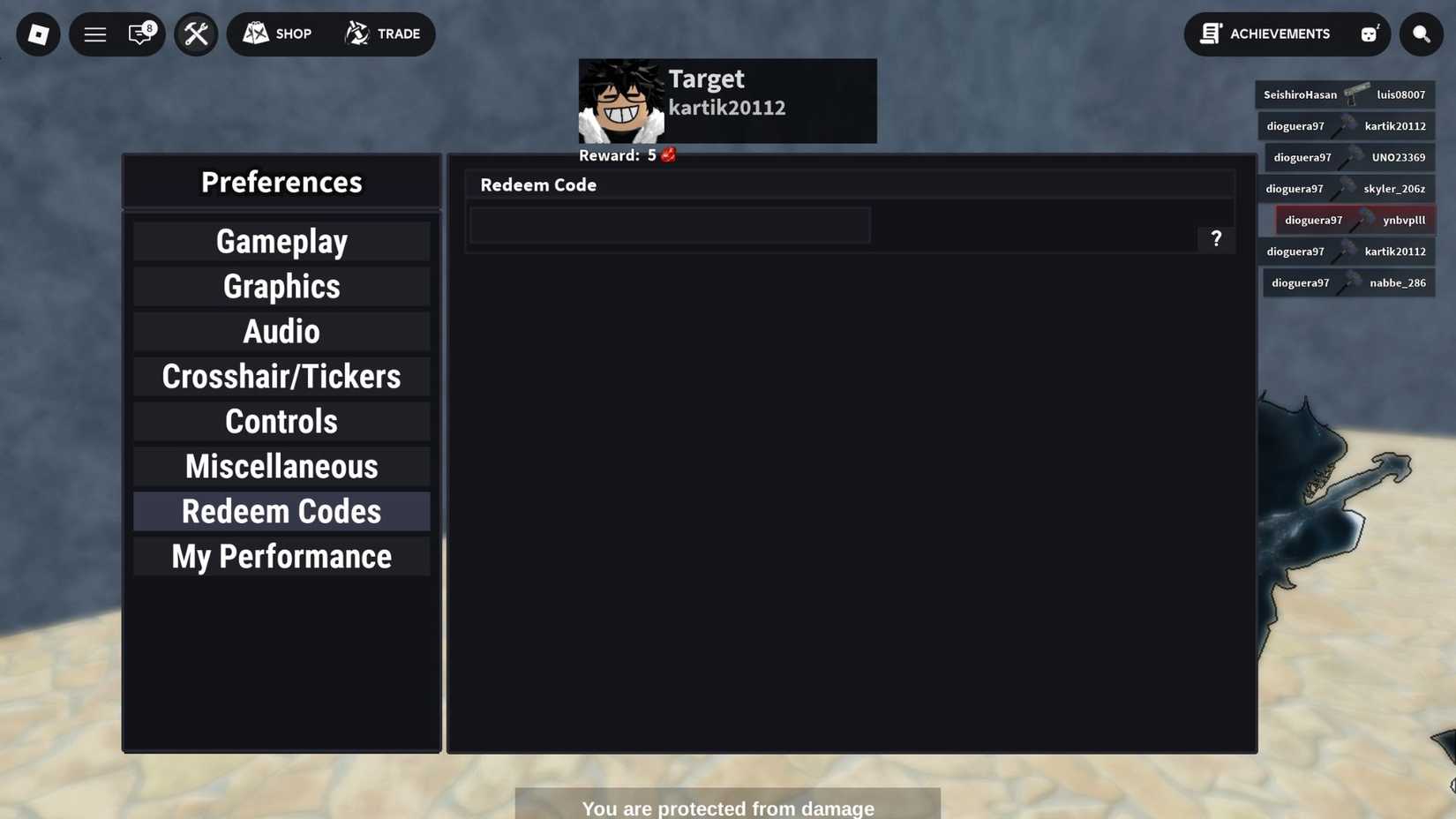 Roblox Knife Ability Test Codes