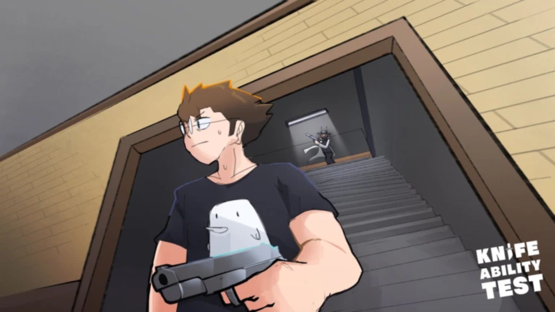 Knife ability test character