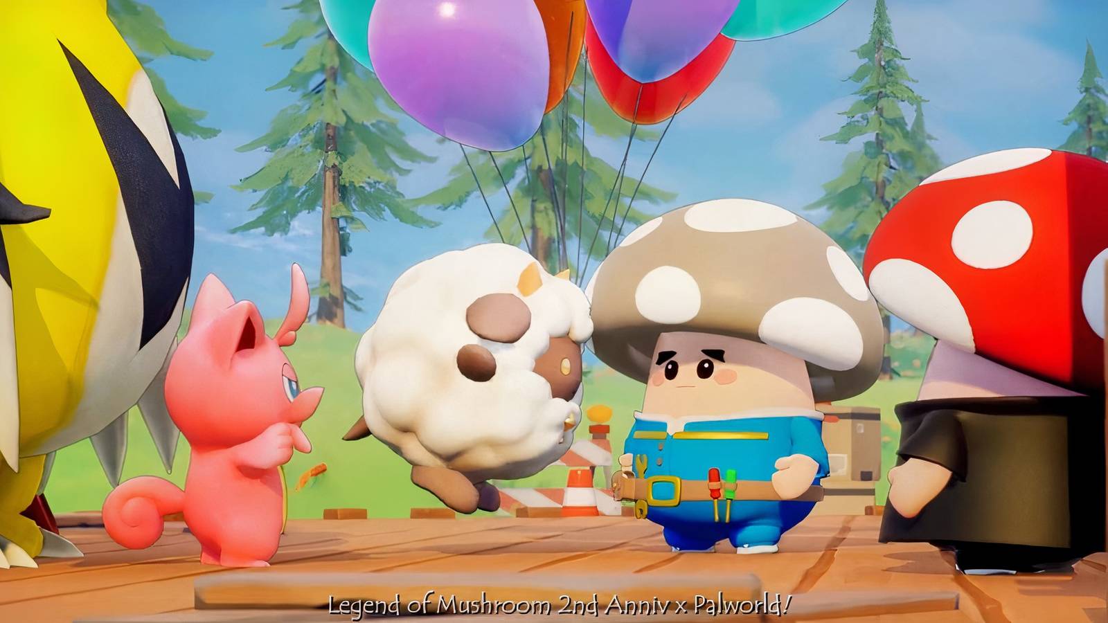 Legend of Mushroom x Palworld - Official Trailer