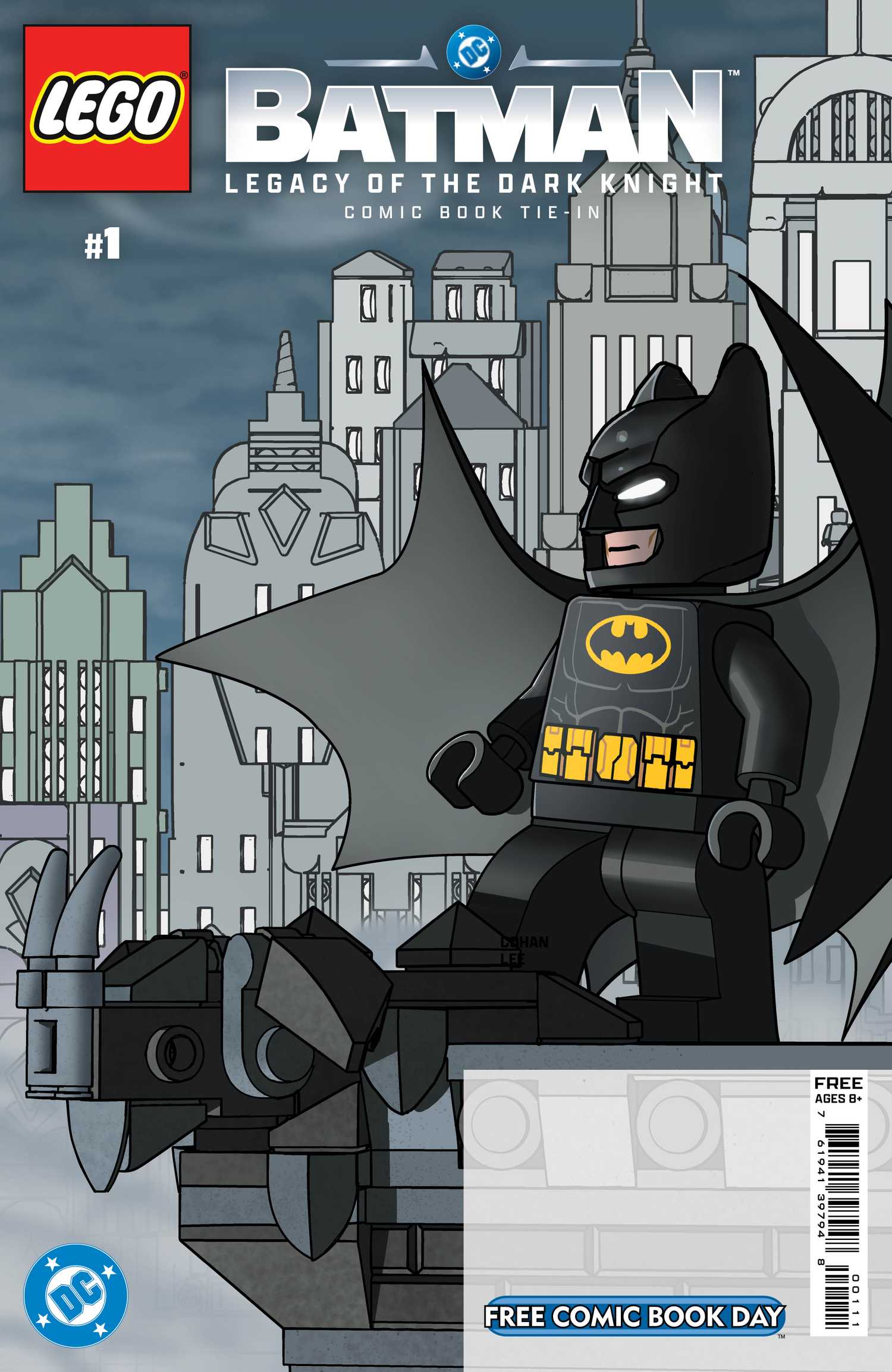 LEGO Batman Legacy of the Dark Knight Comic Book Cover