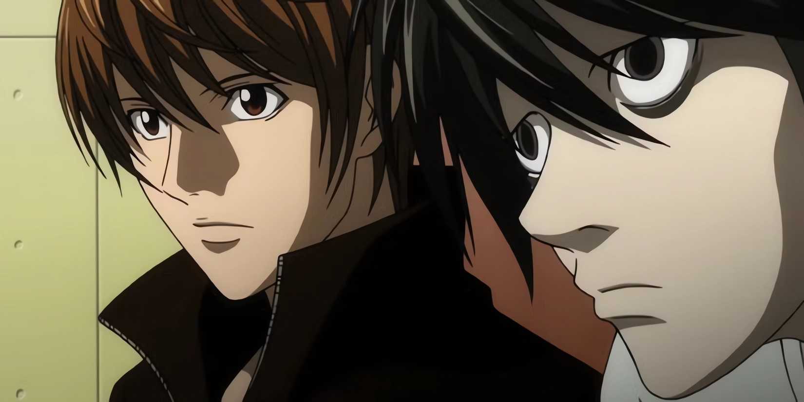 Light and L working together to catch Kira during the Yotsuba arc.