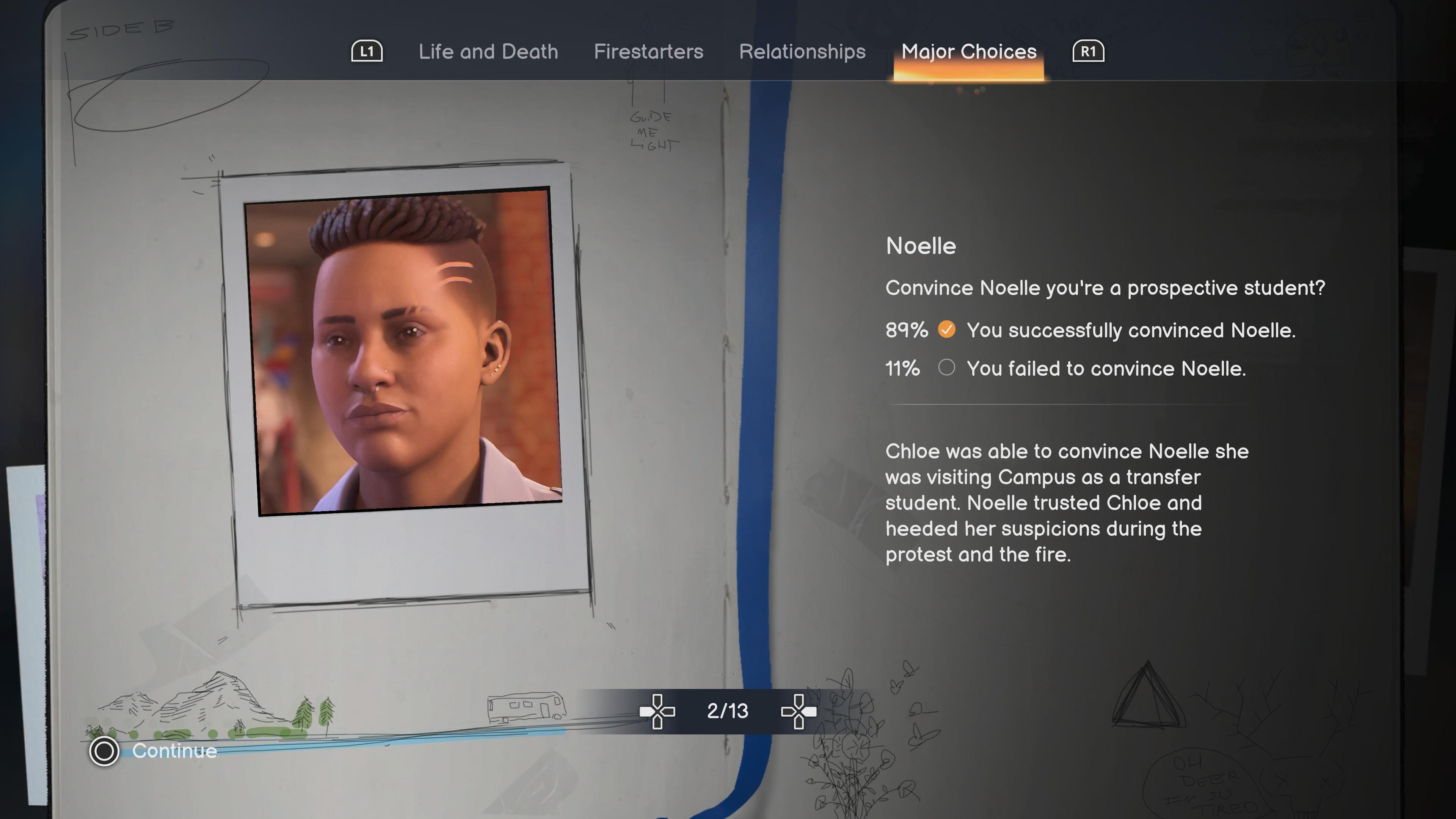 Most Popular Choices in Life is Strange: Reunion