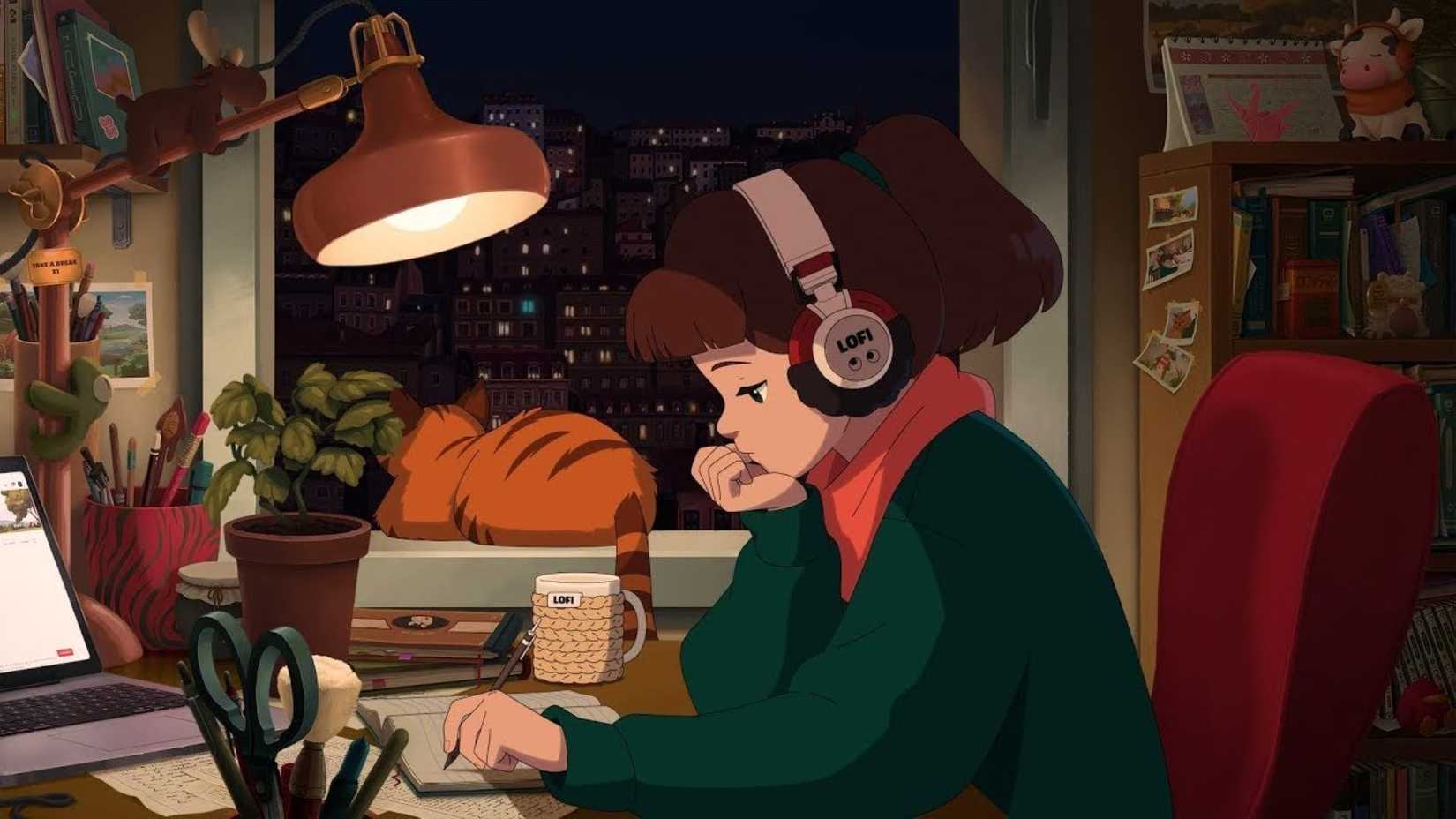 lofi girl youtube thumbnail