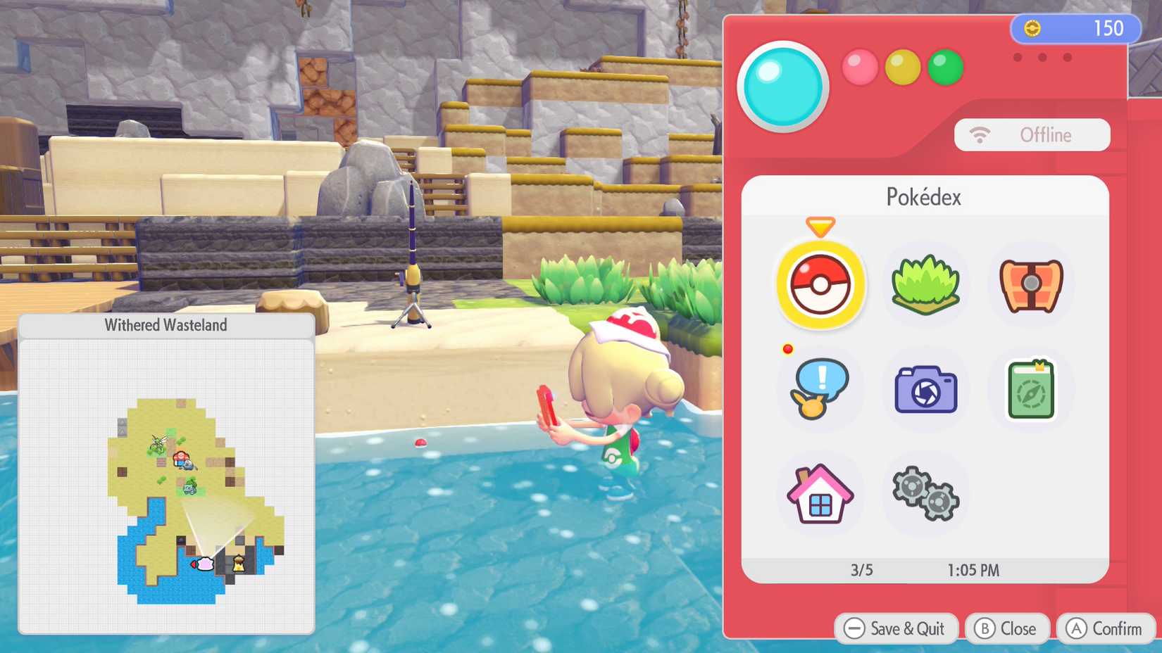 A look at your Pokedex in Pokemon Pokopia (2026)